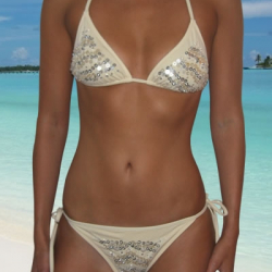 Elizabeth Hurley beach купальный костюм весна лето 2010 - 18119